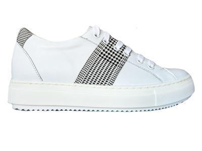 Witte Verhulst Veterschoenen Wijdte H Tara Ruit Witte Verhulst Veterschoenen Wijdte H Tara Ruit