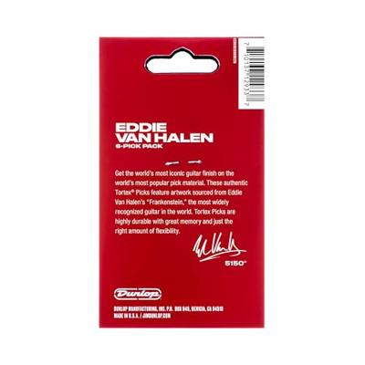 Dunlop EVH102P088 Tortex EVH Frankenstein 0.88 mm plectrumset (6 stuks)