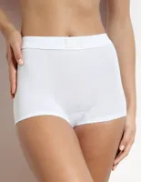 Double Comfort short dames - Lekker zitten ondergoed dames - Badstof kruisje - katoenen dames ondergoed - thumbnail