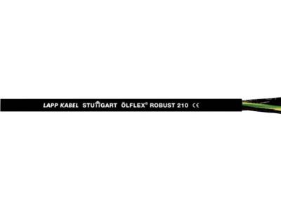 LAPP ÖLFLEX® ROBUST 210 Stuurstroomkabel 5 G 4 mm² Zwart 21965/100 100 m