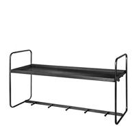 Riverdale Kapstok Amaro zwart 80cm - thumbnail