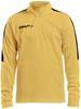 Craft 1905639 Progress Halfzip Tee LS JR - Yellow/Black - 134/140 - thumbnail