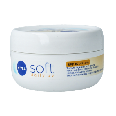 Nivea Bodycreme soft daily UV SPF15 200 Milliliter Nivea Bodycreme soft daily UV SPF15 200 Milliliter
