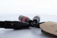 Cordial EY 0,3 FMM XLR Y-adapter [1x XLR-bus 3-polig - 2x XLR-stekker 3-polig] 0.30 m Zwart - thumbnail