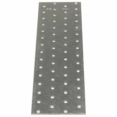 Platen geperforeerd 20 st 2 mm 300x80 mm gegalvaniseerd staal