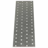 Platen geperforeerd 20 st 2 mm 300x80 mm gegalvaniseerd staal - thumbnail
