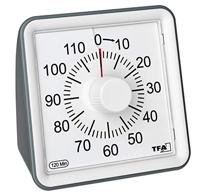 TFA Dostmann Timer VISUAL Timer Wit Analoog - thumbnail