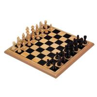 Engelhart Longfield houten schaakbord 30 x 30 cm - thumbnail