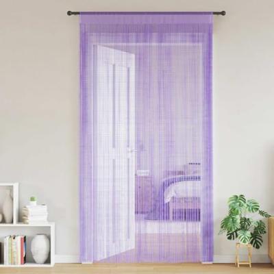 VidaXL Koordgordijnen 2 st 100x250 cm paars VidaXL Koordgordijnen 2 st 100x250 cm paars