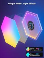 Govee Glide Hexa Light Panels Expansion Pack H1061002 LED-paneel uitbreidingsset LED Wit - thumbnail