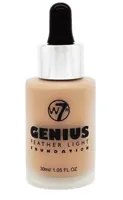 W7 Genius Foundation - Natural Beige 30ml - thumbnail