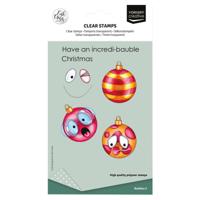 Vaessen Creative • clear stamps kerstballen 2 12st. - thumbnail