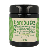Bambu Salz Bamboezout grof 9x gebrand 270 Gram - thumbnail