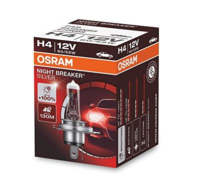 Osram Automotive 64193NBS Halogeenlamp Night Breaker Silver H4 60/55 W 12 V Osram Automotive 64193NBS Halogeenlamp Night Breaker Silver H4 60/55 W 12 V