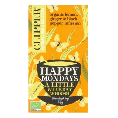Clipper - Happy mondays thee - 20 zakjes Clipper - Happy mondays thee - 20 zakjes