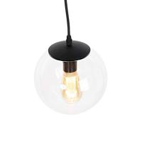 QAZQA Moderne hanglamp transparant 20 cm - Pallon - thumbnail