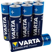Varta batterij Longlife Power AA, blister van 8 stuks - thumbnail
