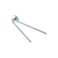 Handdoekhouder Haceka Aqualux PRO2000 Draaibaar Chroom Haceka - thumbnail