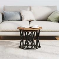 Bijzettafel 2 pcs Gerecycled hout 50 x 50 x 40 cm - thumbnail