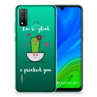 Huawei P Smart 2020 Telefoonhoesje met Naam Cactus Glad - thumbnail