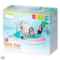 Intex Walvis Zwembad met sproeier - thumbnail