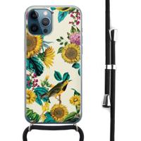 iPhone 12 Pro Max hoesje met koord - Sunflowers - thumbnail