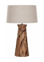 MUST Living Tafellamp 'Jungle' Teakhout, 72cm - thumbnail