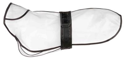 TRIXIE REGENJAS TARBES TRANSPARANT / ZWARTE STROKEN 42 CM