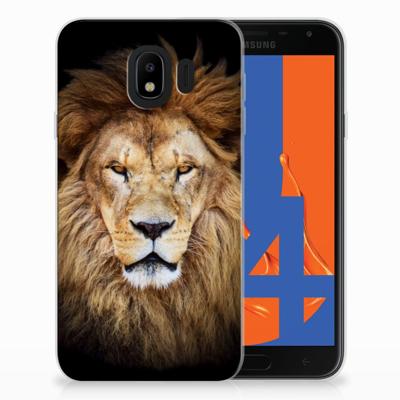 Samsung Galaxy J4 2018 TPU Hoesje Leeuw Samsung Galaxy J4 2018 TPU Hoesje Leeuw