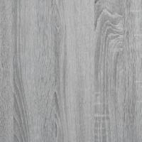 Dressoir 91x35,5x74,5 cm bewerkt hout grijs sonoma eikenkleurig - thumbnail