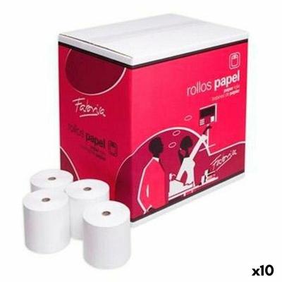 Thermische Papierrol Fabrisa Wit 8 Onderdelen (10 Stuks)