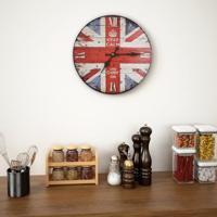 VidaXL Wandklok vintage stijl 30 cm uk - thumbnail