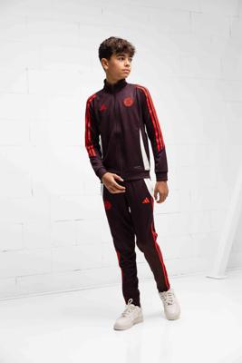 F.C. Bayern München Full-Zip Trainingspak Junior 2024/2025 - Maat 176 - Kleur: RoodPaars | Soccerfanshop