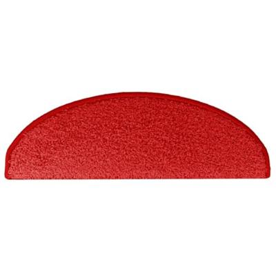 VidaXL Trapmatten 30 st 65x21x4 cm rood halfrond groot