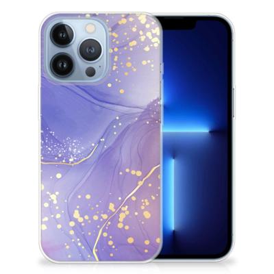 Smartphone hoesje voor Apple iPhone 13 Pro Watercolor Paars