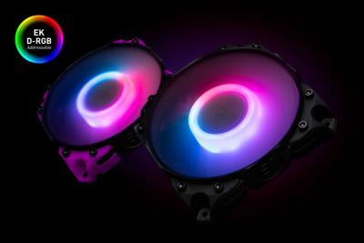 EK Water Blocks Vardar X3M Computer behuizing Ventilator 12 cm Zwart