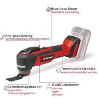 Einhell Professional TP-MG 18 Li BL 4465190 Multifunctioneel accugereedschap Brushless, Zonder accu, Zonder lader, Incl. accessoires Aantal meegeleverde accus: - thumbnail