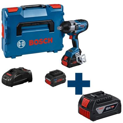 Bosch Professional GDS 18V-1050 H Accu slagmoersleutel 1050Nm 3/4" frictiering 18V 5.5Ah BITURBO in L-Boxx - 06019J8503 Bosch Professional GDS 18V-1050 H Accu slagmoersleutel 1050Nm 3/4" frictiering 18V 5.5Ah BITURBO in L-Boxx - 06019J8503