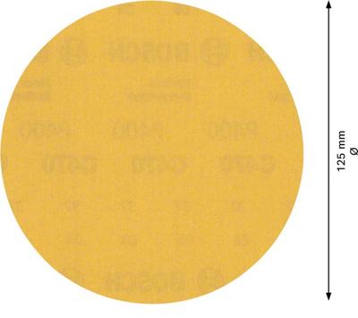 Bosch Accessoires Expert C470 schuurpapier voor excenterschuurmachines 125 mm, geen gaten, K400 50-delig - 1 stuk(s) - 2608901156 Bosch Accessoires Expert C470 schuurpapier voor excenterschuurmachines 125 mm, geen gaten, K400 50-delig - 1 stuk(s) - 2608901156