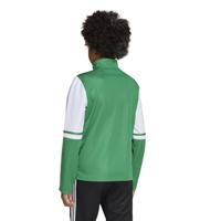 adidas Squadra 25 Trainingstrui 1/4-Zip Kids Groen Wit - thumbnail