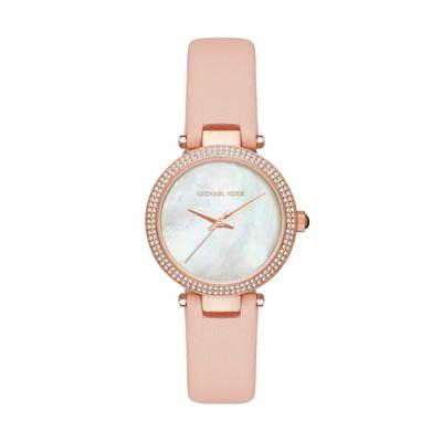 Horlogeband Michael Kors MK2590 Leder Roze 10mm