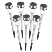 Solarlamp Rvs 7 Stuks - thumbnail