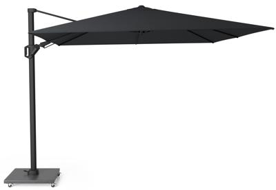 Platinum | Zweefparasol Challenger T² Premium 300 x 300 cm | Jet Black