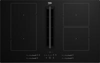 Beko HIXI84700UF Inductie kookplaat met afzuiging Zwart - thumbnail
