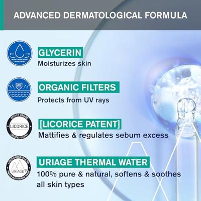 Uriage Hyseac Fluid SPF50+ 50 ml Uriage Hyseac Fluid SPF50+ 50 ml