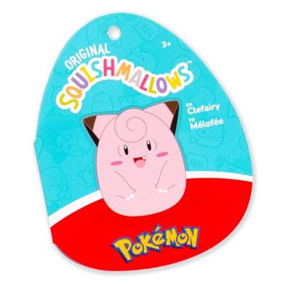 Squishmallows Pokémon knuffel Clefairy - 25 cm