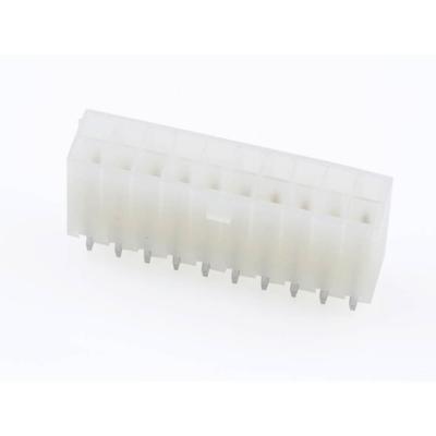 Molex 39290203 Female header, inbouw (standaard) Totaal aantal polen: 20 Rastermaat: 4.20 mm Inhoud: 1 stuk(s) Bulk