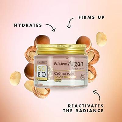 So Bio Etic Daycream firming radiance pink 50 Milliliter So Bio Etic Daycream firming radiance pink 50 Milliliter
