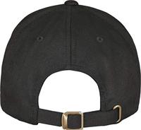 Flexfit FX6277DC Flexfit Wooly Combed Adjustable Cap - Black/Black - One Size - thumbnail
