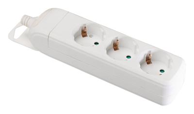 Stekkerdoos 3-Wegs Wit - Geaard